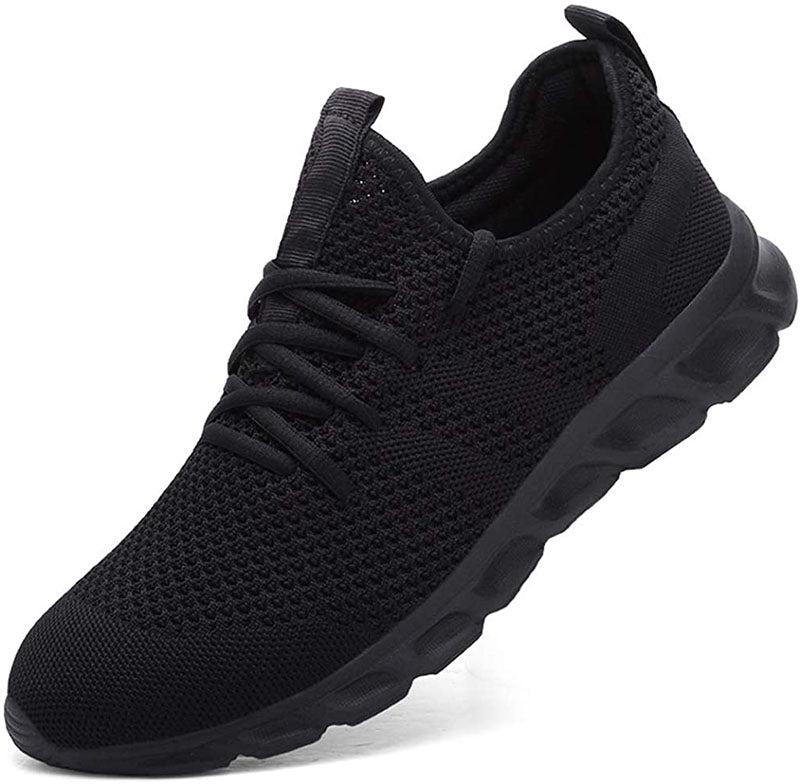 Damen Sneaker – Soft Knit – Atmungsaktiv – Gepolsterte Sohle – Low-Top Passform
