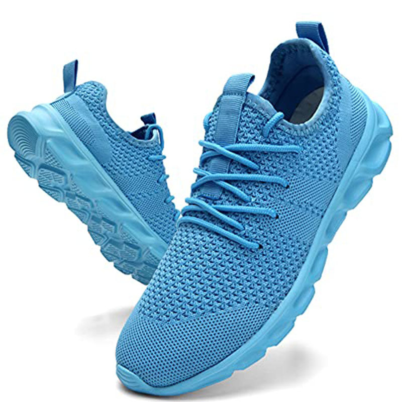 Damen Sneaker – Soft Knit – Atmungsaktiv – Gepolsterte Sohle – Low-Top Passform