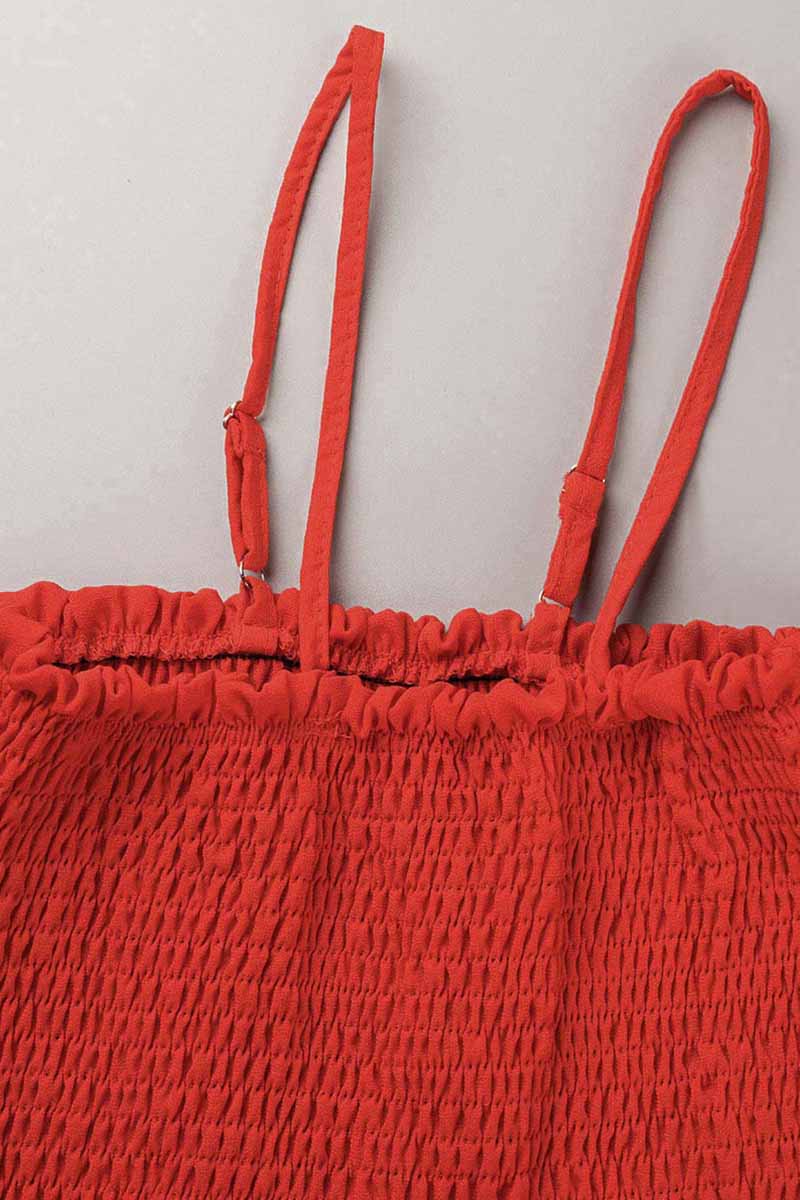 Damen Jumpsuit – Lockerer Schnitt – Spaghettiträger – Atmungsaktive Qualität