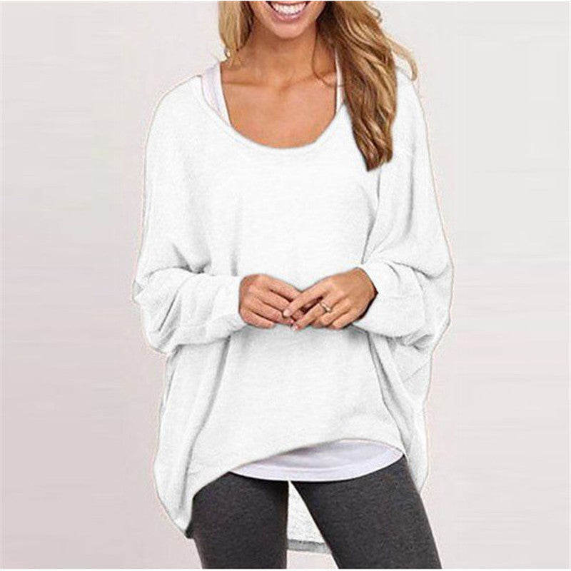 Damen Strickpullover – Oversized Passform – Tunika Länge – Langarm Bequemer Style