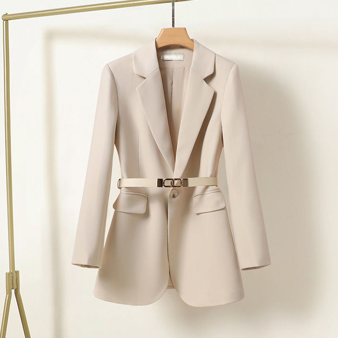 Damen Blazer – Relaxed Fit – Tailliert – Gürtel – Ein-Knopf – Smart Casual