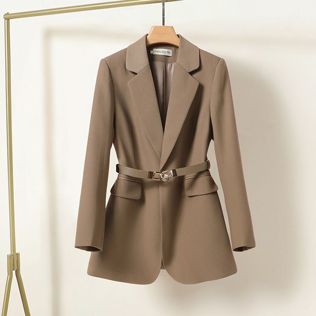 Damen Blazer – Relaxed Fit – Tailliert – Gürtel – Ein-Knopf – Smart Casual