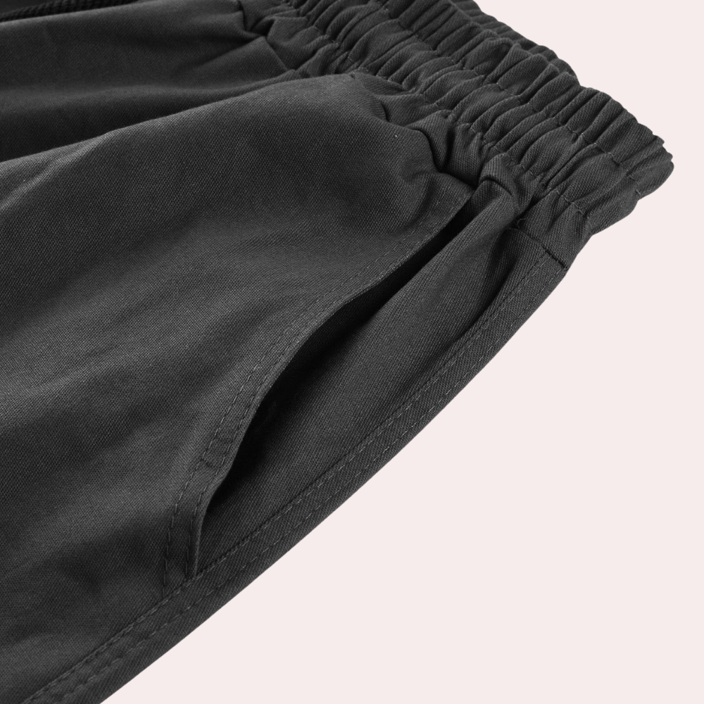 Herren Cargohose – Relaxed Fit – Gerade Form – Atmungsaktives Material – Utility-Taschen
