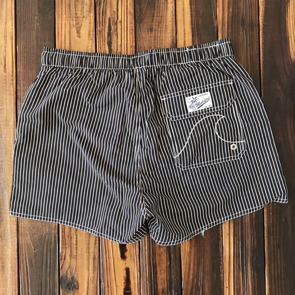 Herren Badeshorts – Relaxed Fit – Schnell Trocknend – Atmungsaktive Mischung – Kordelzug