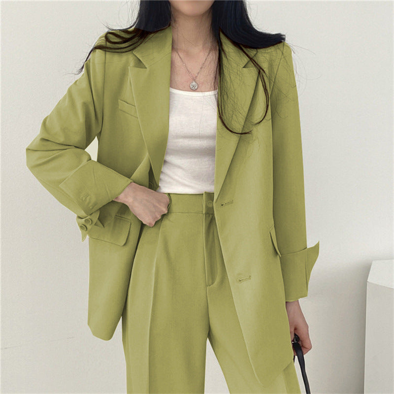 Damen Blazer – Taillierter Schnitt – Klassischer Revers – Einreihig – Hüftlang