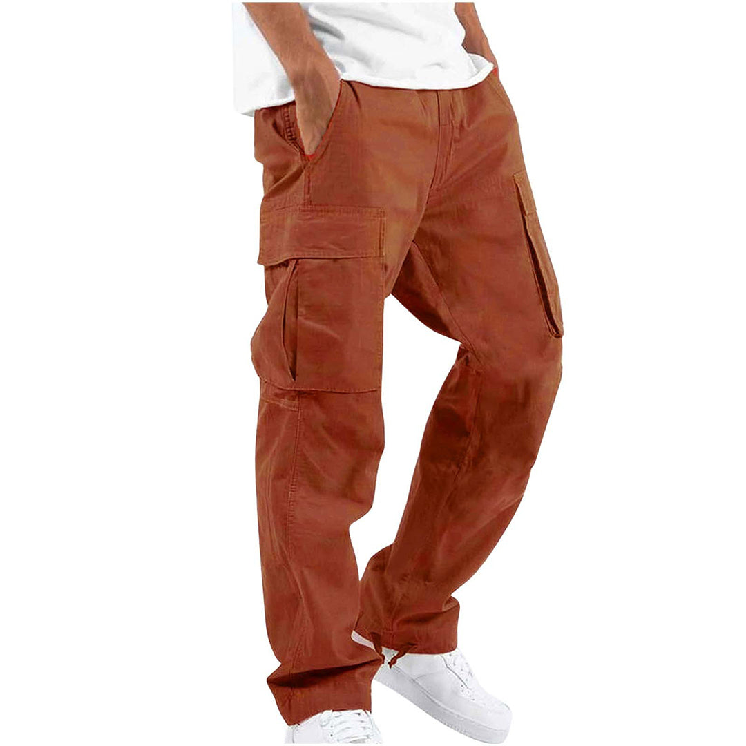 Herren Cargohose – Relaxed Fit – Gerade Form – Atmungsaktives Material – Utility-Taschen