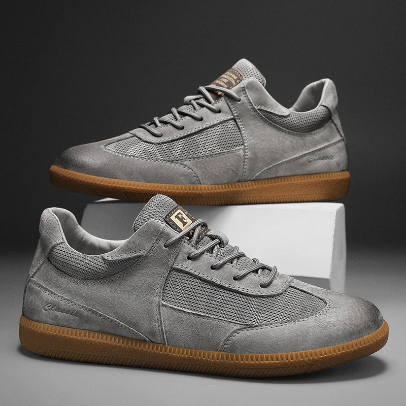 Herren Sneaker – Low-Top – Atmungsaktives Obermaterial – Schlanke Passform – Alltag