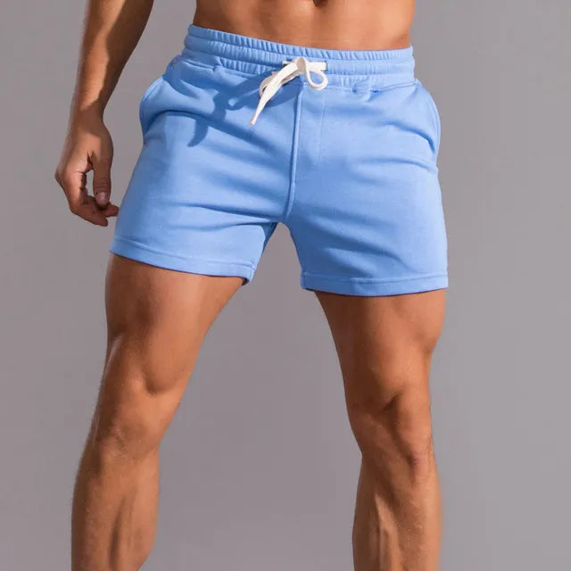 Herren Shorts – Entspannter Schnitt – Naturfasern – Mit Kordelzug – Mittellang