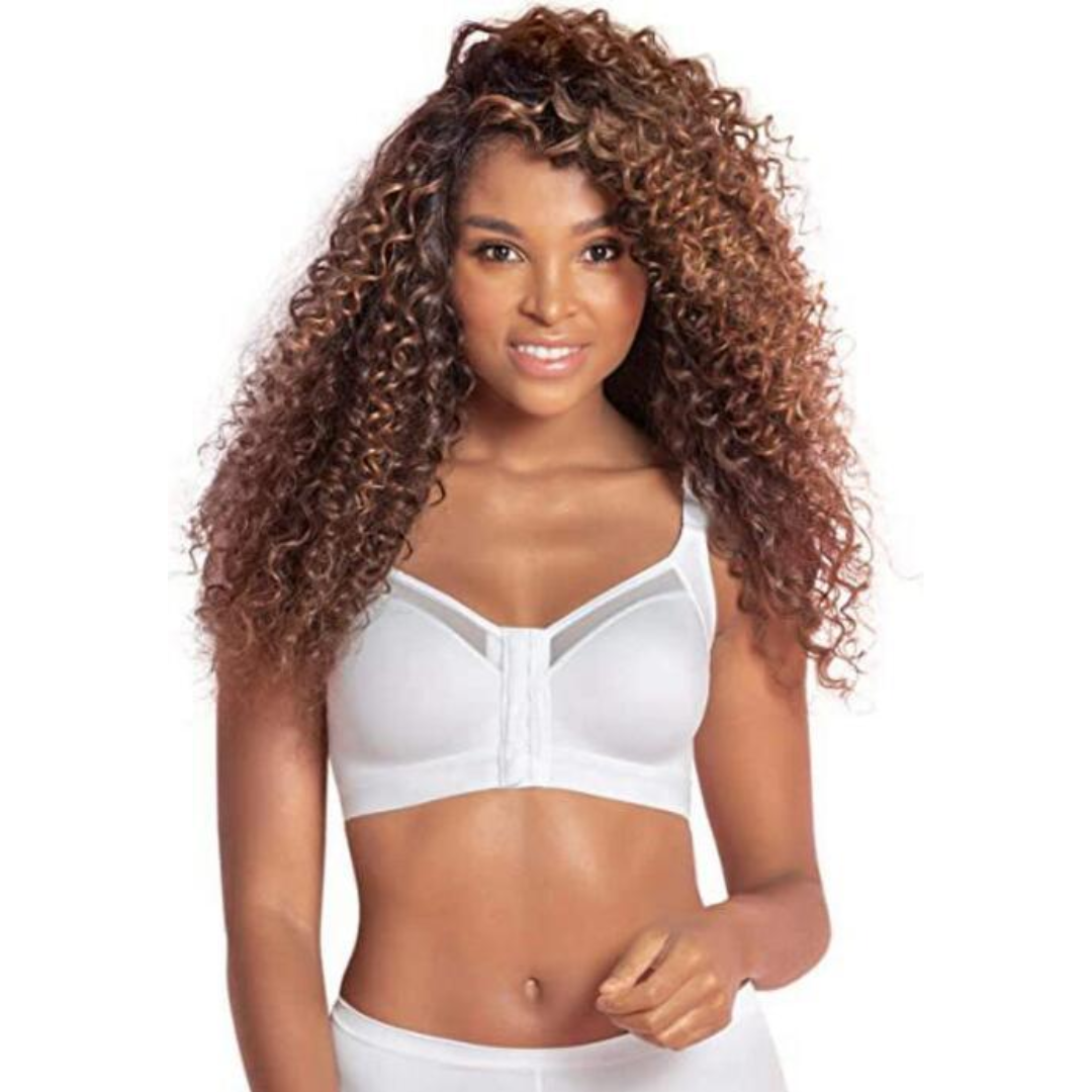 Damen BH – Vollschale – Atmungsaktives Material – Frontverschluss – Haltungsfördernd