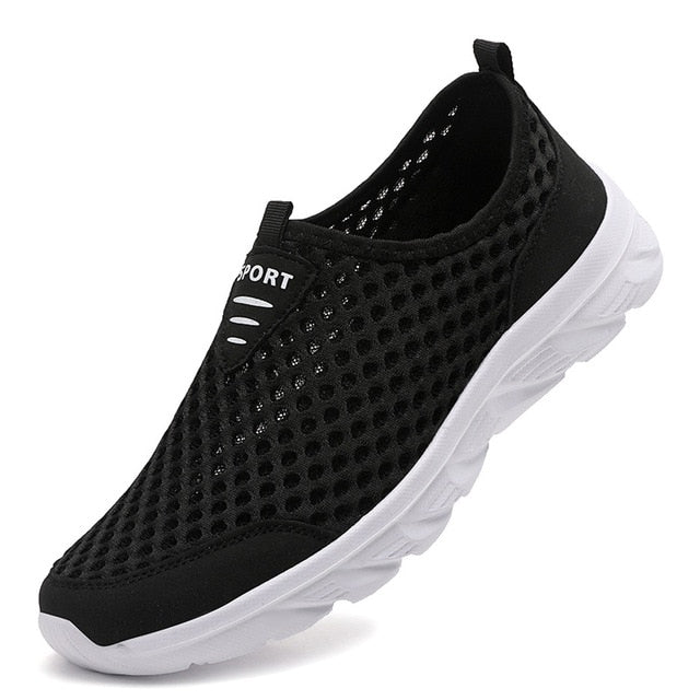 Herren Slip-On Sneaker – Atmungsaktiv – Flexibler Sitz – Leichtes Casual Design