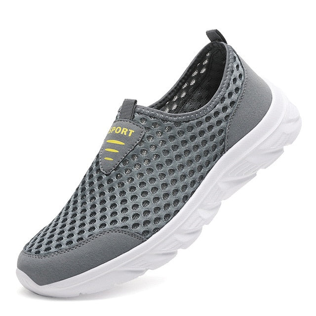 Herren Slip-On Sneaker – Atmungsaktiv – Flexibler Sitz – Leichtes Casual Design