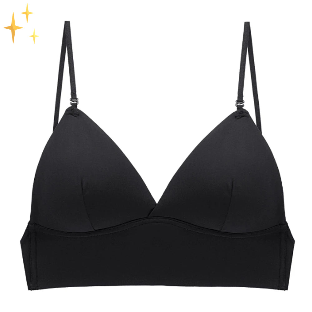 Damen BH – Nahtlose Cups – Verstellbare Träger – Atmungsaktives Material – Rückenfrei