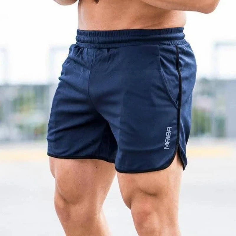 Herren Badeshorts – Slim Fit – Dehnbarer Stoff – Atmungsaktiv – Mittlere Länge