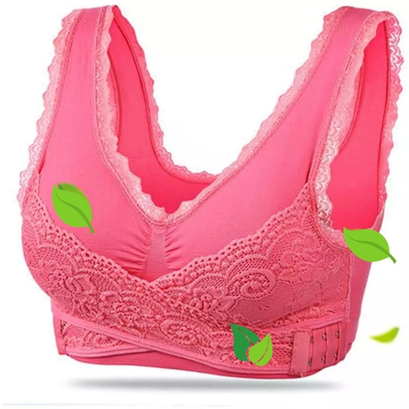 Damen BH – Vollschale – Stützfunktion – Atmungsaktives Stretchmaterial – Spitzendetail