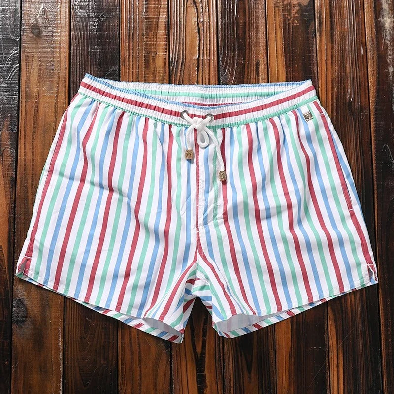 Herren Shorts – Lockerer Schnitt – Atmungsaktives Material – Elastischer Bund mit Kordelzug