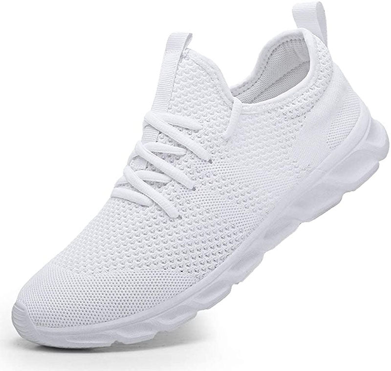 Damen Sneaker – Soft Knit – Atmungsaktiv – Gepolsterte Sohle – Low-Top Passform