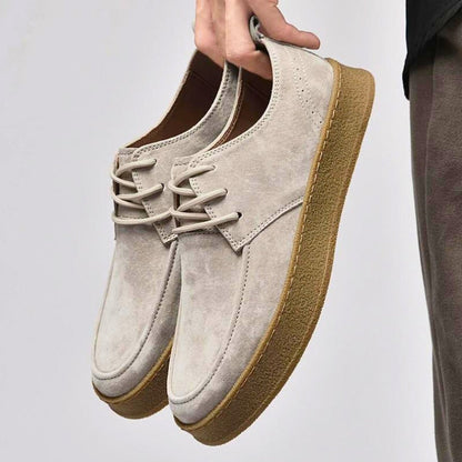Herren Business Schuhe – Glattes Leder – Klassischer Schnitt – Schnürverschluss