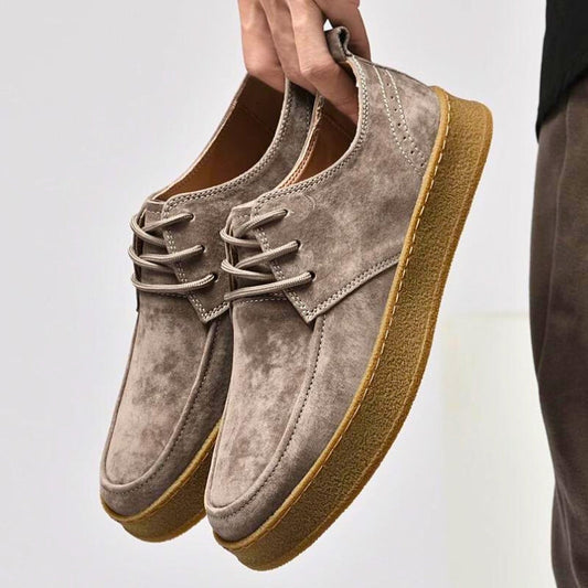 Herren Business Schuhe – Glattes Leder – Klassischer Schnitt – Schnürverschluss