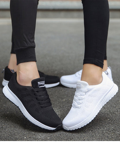 Damen Sneakers – Atmungsaktives Mesh – Leichtgewicht – Sportlich Bequem