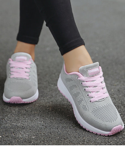 Damen Sneakers – Atmungsaktives Mesh – Leichtgewicht – Sportlich Bequem