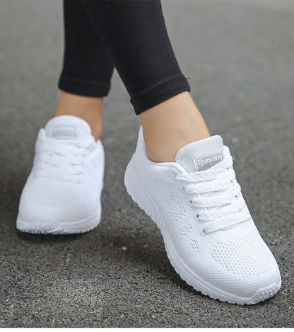 Damen Sneakers – Atmungsaktives Mesh – Leichtgewicht – Sportlich Bequem