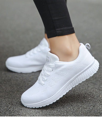 Damen Sneakers – Atmungsaktives Mesh – Leichtgewicht – Sportlich Bequem