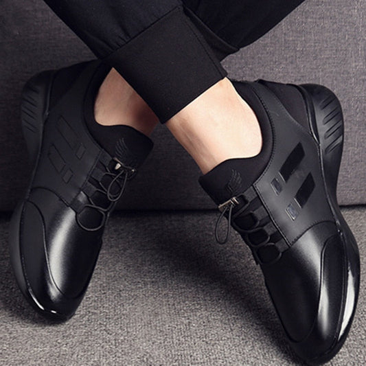 Herren Freizeitschuh – Slip-On Design – Atmungsaktives Mesh – Stützende Sohle
