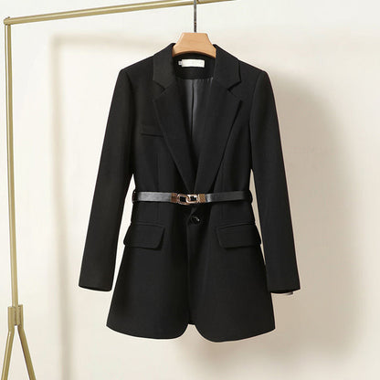 Damen Blazer – Relaxed Fit – Tailliert – Gürtel – Ein-Knopf – Smart Casual