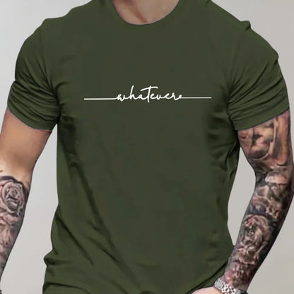 Herren T-Shirt – Regular Fit – Soft Knit – Kurzarm mit Grafikprint