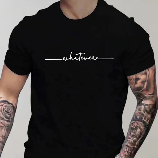 Herren T-Shirt – Regular Fit – Soft Knit – Kurzarm mit Grafikprint