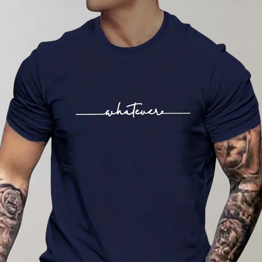 Herren T-Shirt – Regular Fit – Soft Knit – Kurzarm mit Grafikprint