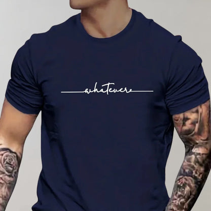 Herren T-Shirt – Regular Fit – Soft Knit – Kurzarm mit Grafikprint