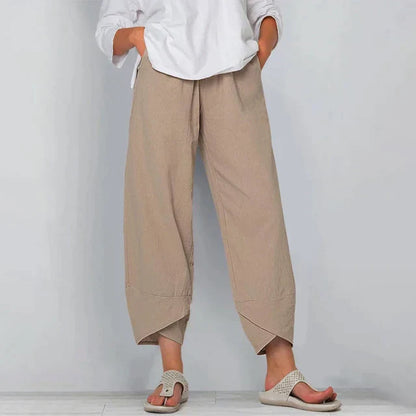 Damen Sweatpants – Weites Bein – High Waist – Atmungsaktiver Komfortschnitt