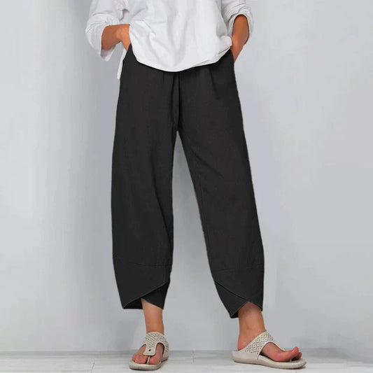 Damen Sweatpants – Weites Bein – High Waist – Atmungsaktiver Komfortschnitt
