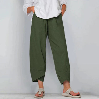 Damen Sweatpants – Weites Bein – High Waist – Atmungsaktiver Komfortschnitt