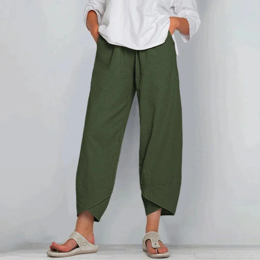 Damen Sweatpants – Weites Bein – High Waist – Atmungsaktiver Komfortschnitt