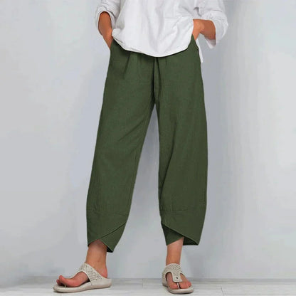 Damen Sweatpants – Weites Bein – High Waist – Atmungsaktiver Komfortschnitt