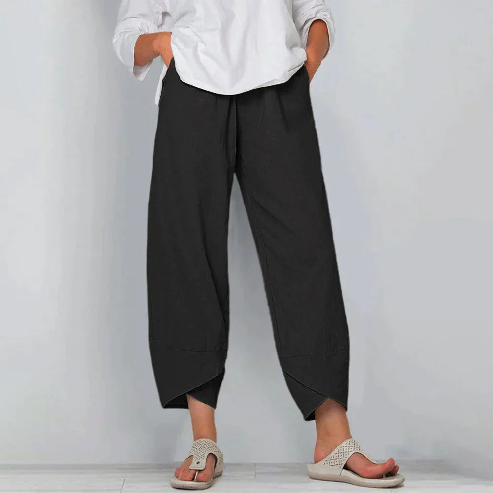 Damen Sweatpants – Weites Bein – High Waist – Atmungsaktiver Komfortschnitt