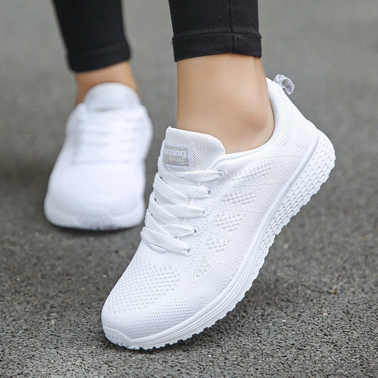 Damen Sneakers – Atmungsaktives Mesh – Leichtgewicht – Sportlich Bequem