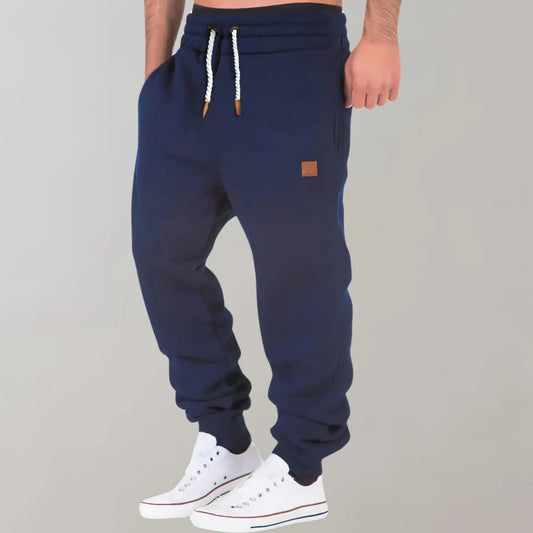 Herren Jogginghose – Relaxed Fit – Soft Knit – Tapered Leg – Elastischer Bund