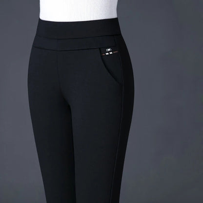 Damen Leggings – High Waist – Slim Fit – Atmungsaktiv – Mit Zier­taschen