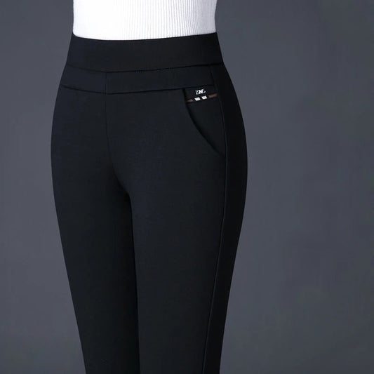 Damen Leggings – High Waist – Slim Fit – Atmungsaktiv – Mit Zier­taschen