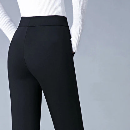 Damen Leggings – High Waist – Slim Fit – Atmungsaktiv – Mit Zier­taschen