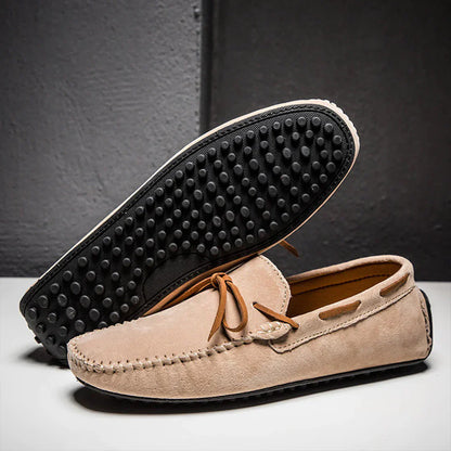 Herren Loafer – Schlanke Passform – Atmungsaktives Material – Slip-On – Mokassin-Naht