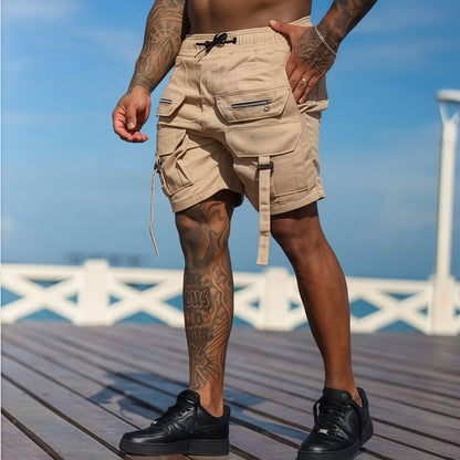 Herren Utility Shorts – Regular Fit – Atmungsaktives Gewebe – Mehrere Taschen
