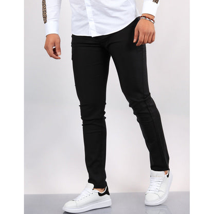 Herren Anzughose – Slim Fit – Glattes Finish – Faltfront – Voll­lang Business Stil