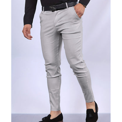 Herren Anzughose – Slim Fit – Glattes Finish – Faltfront – Voll­lang Business Stil