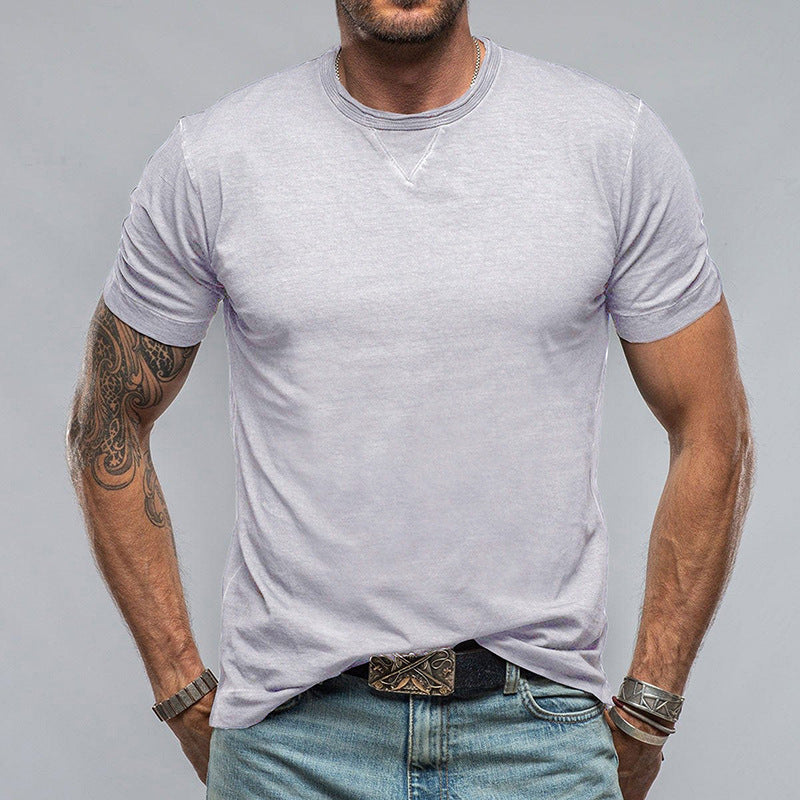 Herren T-Shirt – Relaxed Fit – Baumwollmix – Rundhals – Kurzarm Casual Look