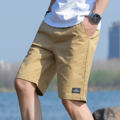 Herren Shorts – Relaxed Fit – Knie­lang – Atmungsaktive Naturfasern – Casual Look