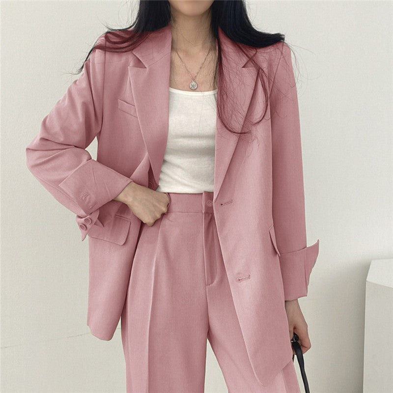 Damen Blazer – Taillierter Schnitt – Klassischer Revers – Einreihig – Hüftlang